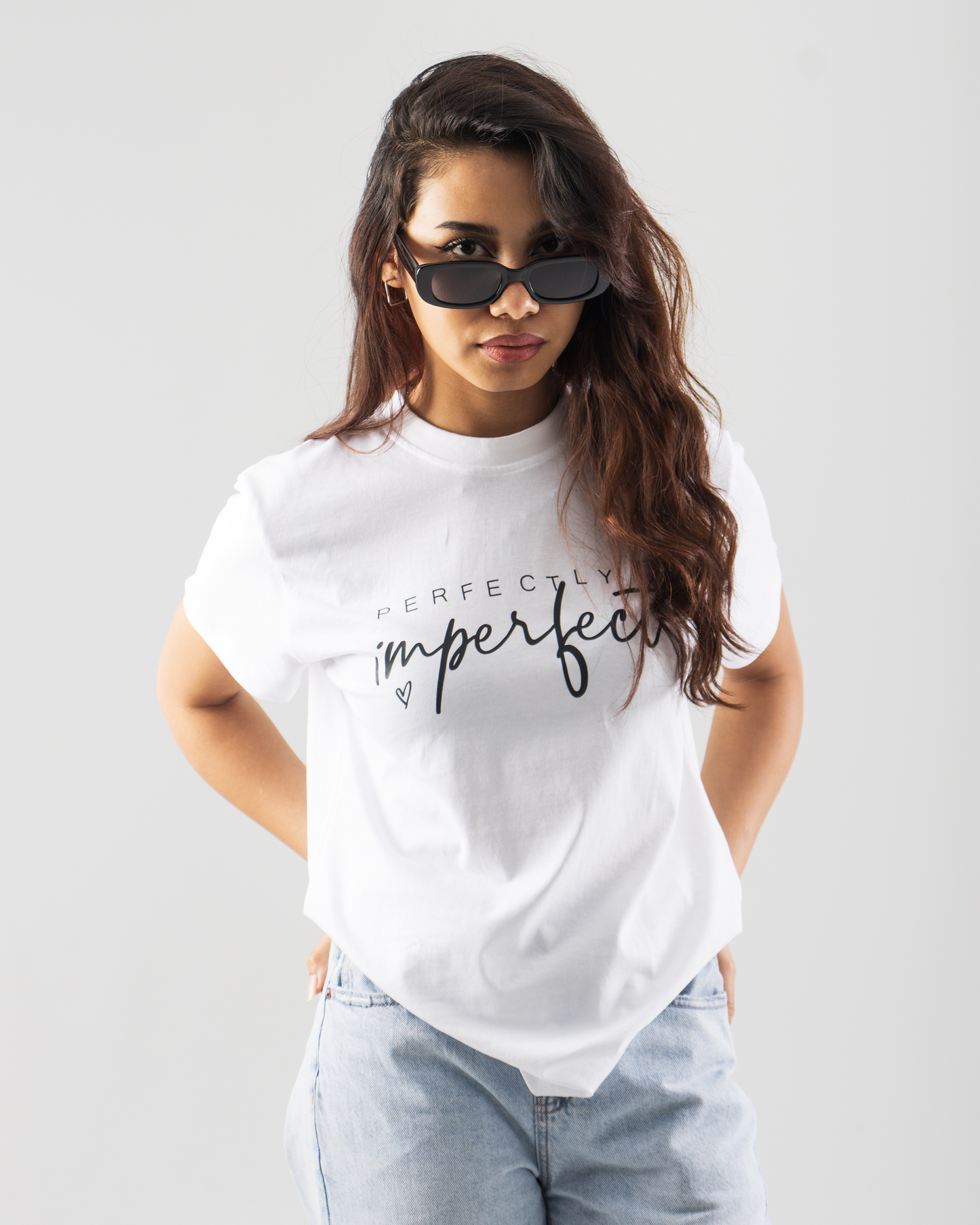 Printed Basic Short Sleeve T-Shirt For Her