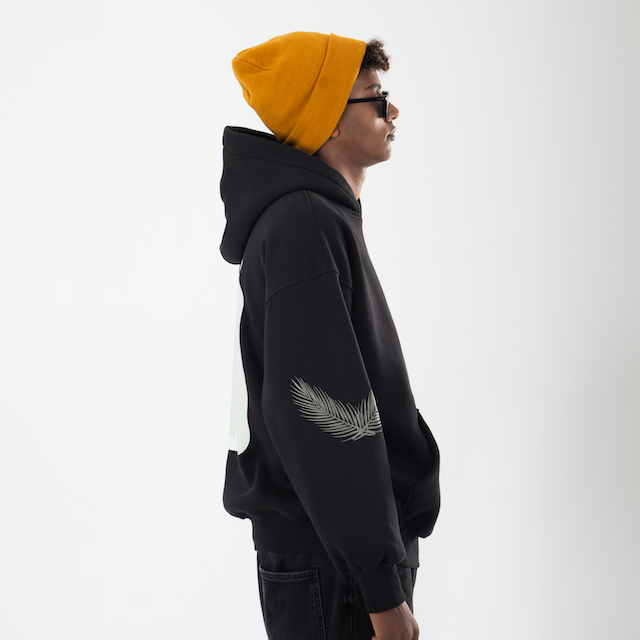 unisex palm oversized hoodies